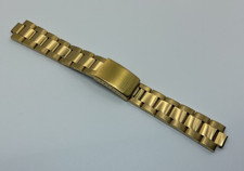 UPGRADED 19MM SOLID HEAVY OYSTER WATCH GOLD BRACELET FOR ROLEX TUDOR BAND SHINY