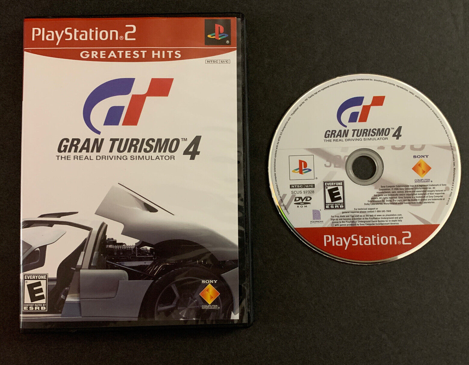 Playstation 2 / Gran Turismo 4, Sony SCUS-97328