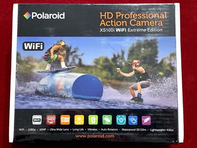 Polaroid XS100i WiFi HD 1080p 16MP Action Cam *BNIB (less than