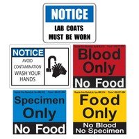 Medical Lab Safety Signage Bundle 1 Ea on sale Medical Lab Safety Signage Bundle 1 Ea on sale
