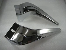 New Pair Chrome Side Mirror Bracket 1948-1955 B & C Series Dodge Fargo Truck 
