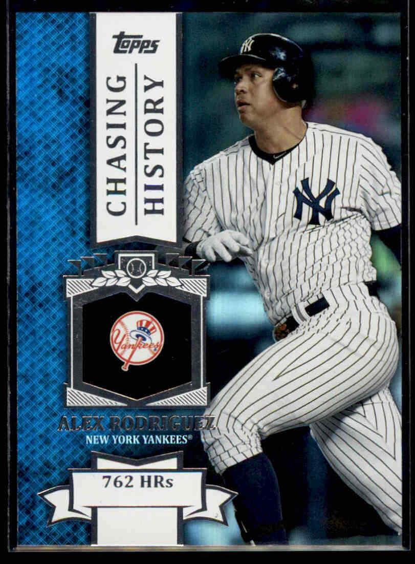 2013 Topps Chasing History Holofoil Alex Rodriguez #CH-42 New York