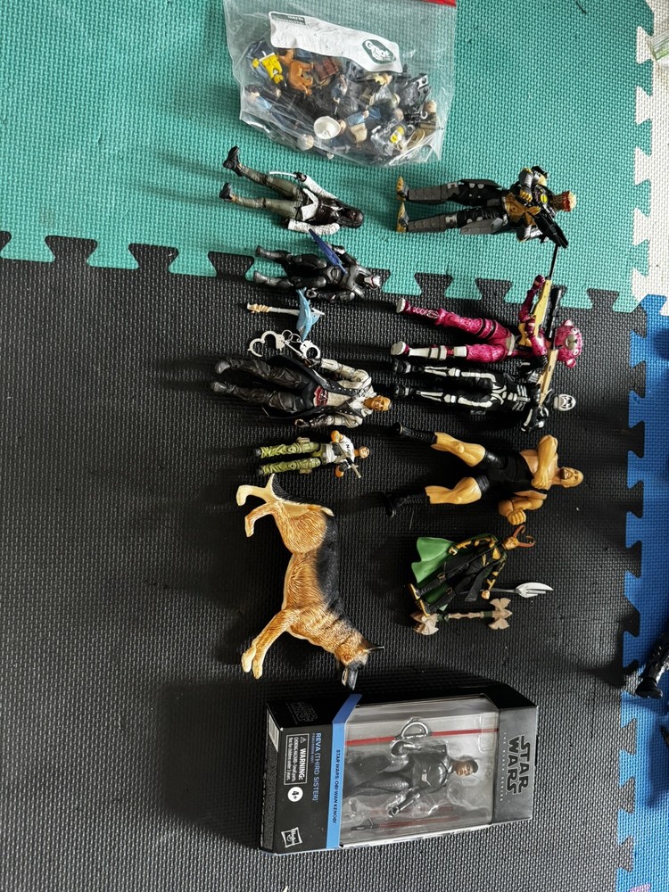 Large action figure lot random