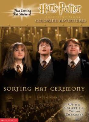Harry Potter Sorting Hat Ceremony ColoringActivity Book  - VERY GOOD