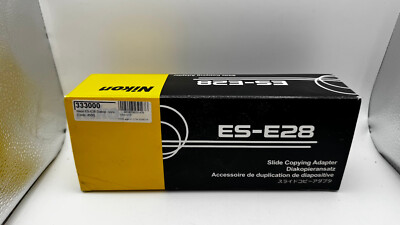 Nikon ES-E28 Slide Copying Adapter / Diakoperansatz - Neuwertig