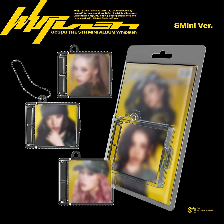 AESPA [WHIPLASH] The 5th Mini Album SMINI Ver/NFC Card+Key