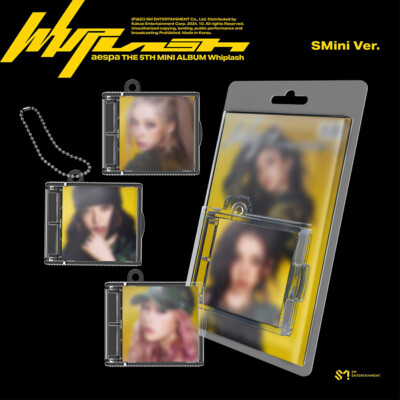 AESPA [WHIPLASH] The 5th Mini Album SMINI Ver/NFC Card+Key Ring+Photo Card+GIFT