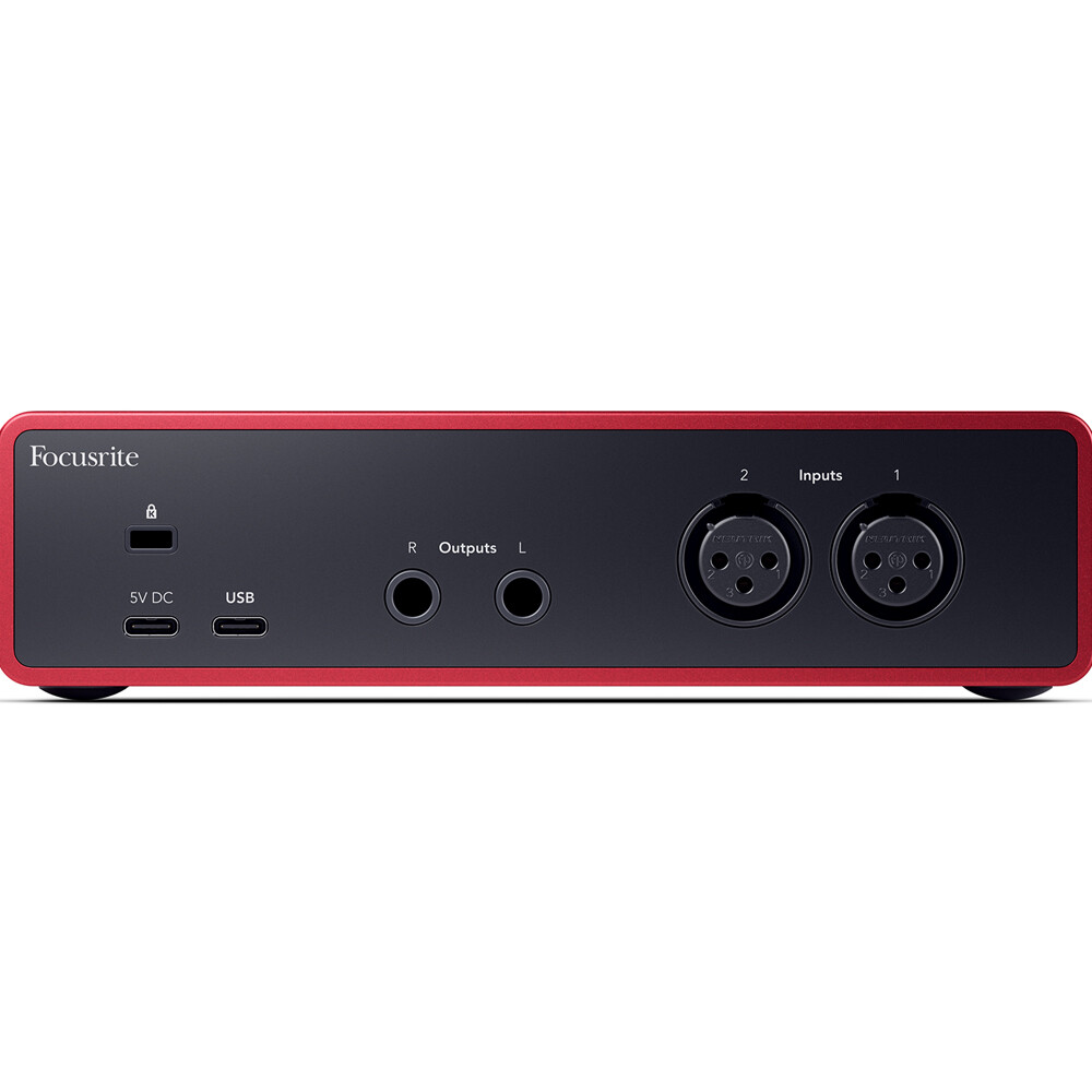 Focusrite Scarlett 2i2 4th Gen USB Audio Interface & Software