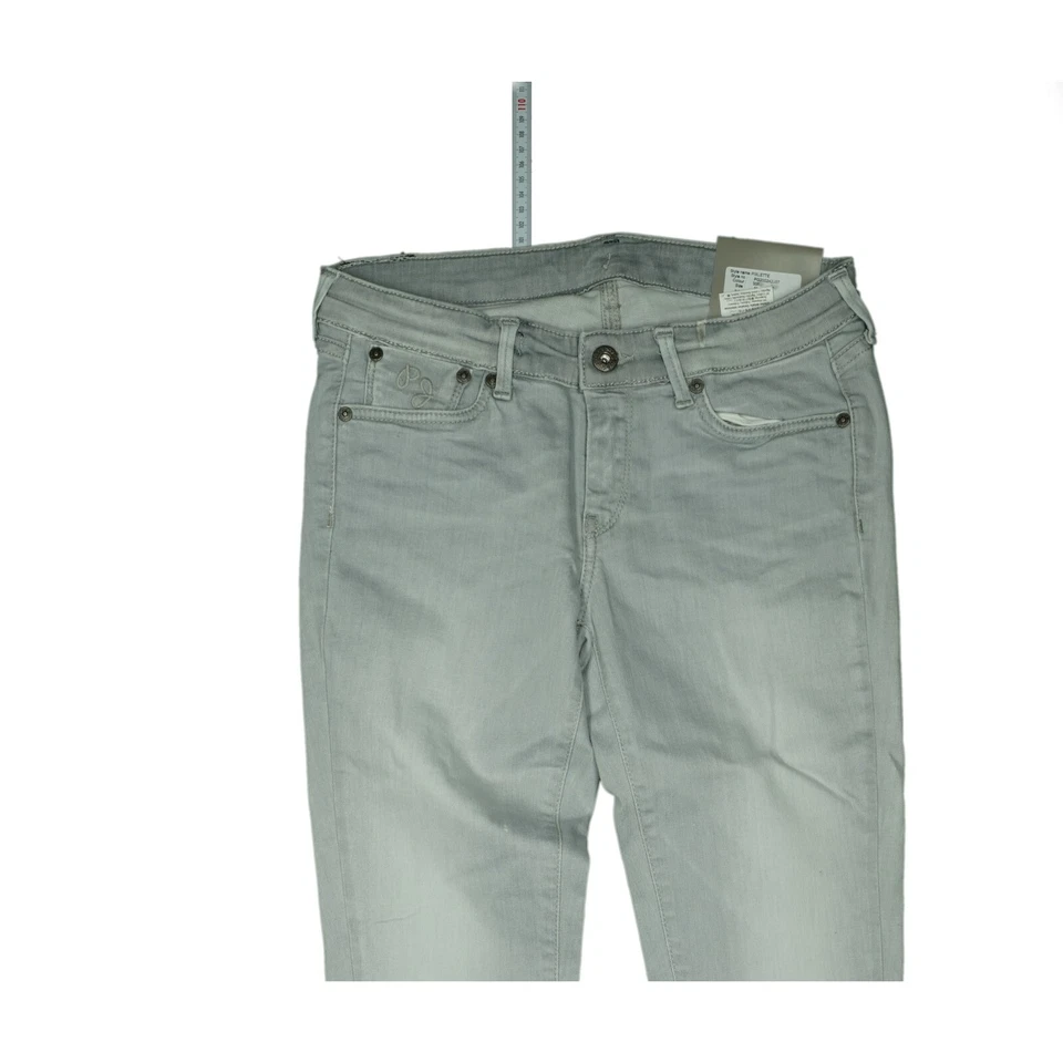 PEPE JEANS Pixlette Niñas Niños Pantalones Súper Elásticos Talla M 14 Y 164CM Gris NUEVO. Foto 2 de 4