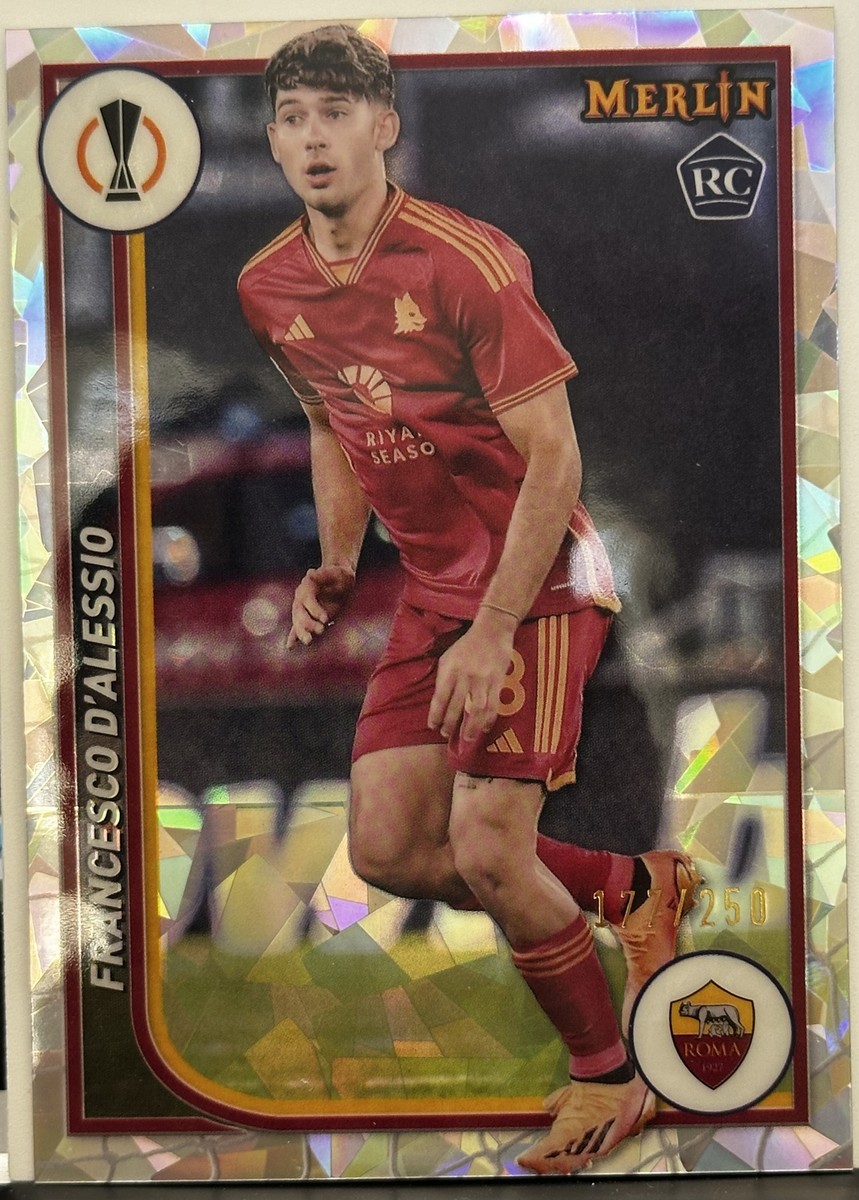 FRANCESCO D'ALESSIO /250 ATOMIC 2023-24 Topps Chrome MERLIN FRANCESCO D'ALESSIO /250 ATOMIC 2023-24 Topps Chrome MERLIN