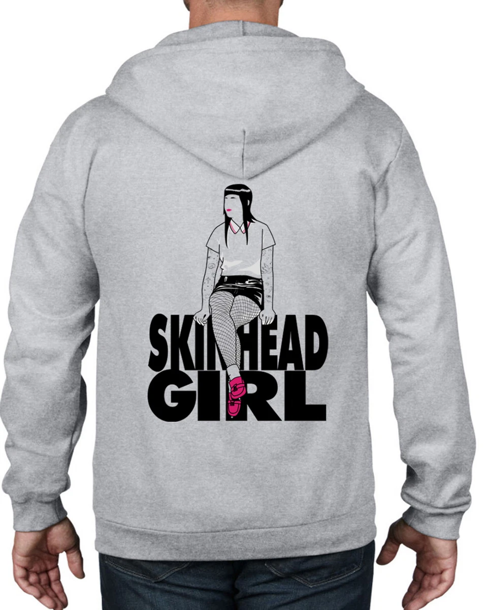 SKINHEAD GIRL FULL ZIP HOODIE - Skinheads Mod Ska Oi T-Shirt | eBay