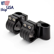 Usa Cnc 50mm Riser Handle Bar Clip On Fork Heads Universal Aluminum Head Mount