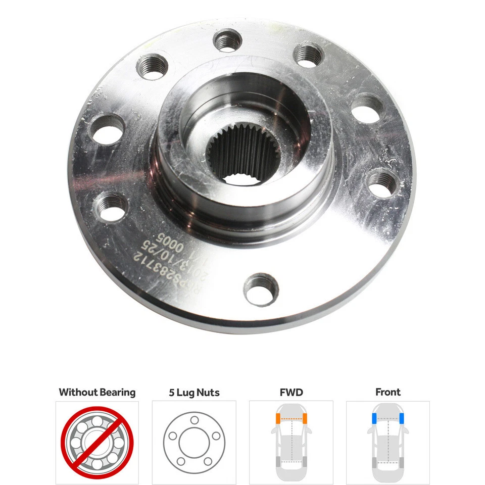 轮毂套件适用于 1994 - 2005 年萨博 900 9 - 5 9 - 3 土星 L300 L200 LW200 — 第 2/4 张图片