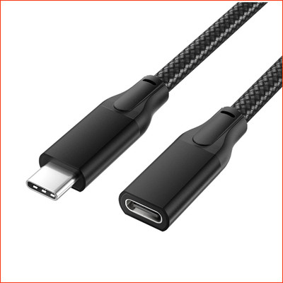 USB C Verlängerungskabel 1m Typ C 3.2 Gen2 10Gbps Power Delivery für Handy
