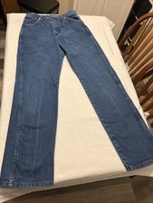 Wrangler Vintage Jeans Womens W11x32 Blue Bootcut Retro Denim Made In U S A.