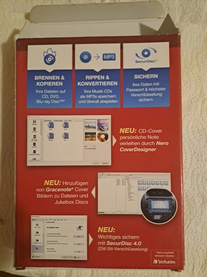 Nero Burn Express 4 Der Brenn-Champion mit Nero Cover Designer - Bild 2 von 4