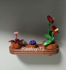 Wall Mounts/ Shelves For Displaying Lego Tiny Plants. Available In Any Colour.