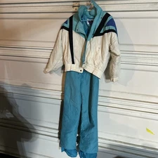 White Stag Women’s Ski Suit Snow Bibs & Avian Ski Jacket Pants 10/ Jacket 12