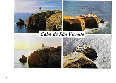 Cabo de Sao Vicente - Algarve - Sagres - Mehrbildkarte - unzirkuliert - 1990