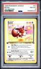 1999 POKEMON JUNGLE 1ST EDITION #51 EEVEE PSA 8
