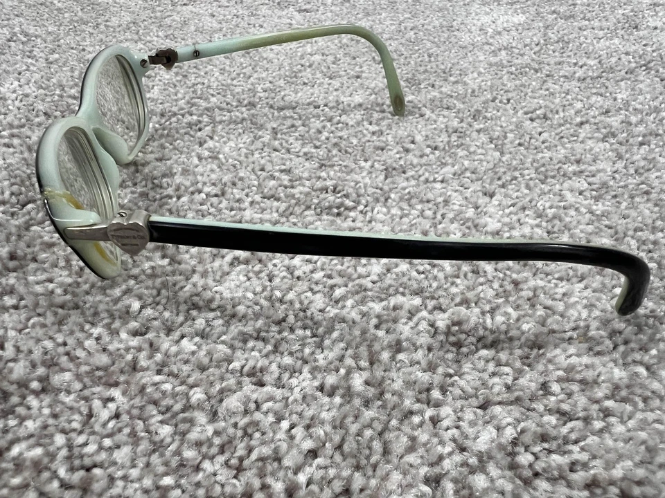 Tiffany & Co TF2004 8055 Eyeglass Frames Womens 51-16-135 Black Blue Italy - Image 4 of 4