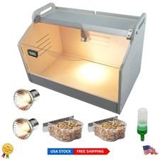 Transparent Intelligent Brooder Box for 10-15 Newborn Chicks and Small Animals