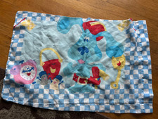 Vintage Blues Clues Dan River Nickelodeon DBL Sided Standard Size Pillow Case