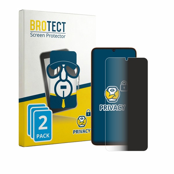 2X Blickschutz Folie FüR Hotwav A26 Ultra Displayschutz Privacy-image