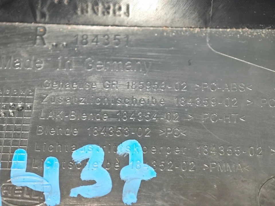 ✅ 14-16 BMW 5 Series 535I Xdrive F10 lanterna traseira interna porta-malas passageiro direito fabricante de equipamento original - Imagem 3 de 4