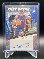2024-25 Panini Mosaic Jalen Duren Fast Break Autographs #AFB-DUR