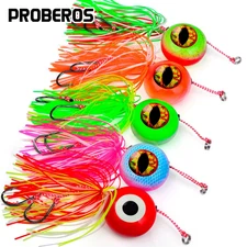 1pcs Fishing Lure Beard Jig Lead Head Hook 20-120g Sea Fake Octopus Fishing Bait