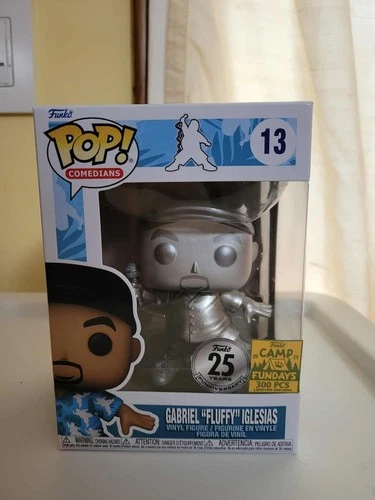 2023 SDCC Camp Fundays Gabriel Fluffy Iglesias 25TH silver LE 300
