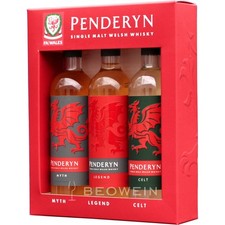 Penderyn Trio Dragon Range 3 x 0,2 l - Single Malt Whisky Probierpack