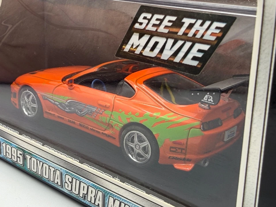 Greenlight Hollywood Fast & Furious Brian's 1995 Toyota Supra MK.IV, 1:43, NIB - Image 4 of 4