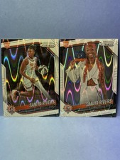 2025 Panini Prizm WNBA SANIYA RIVERS White Seismic Prizm SP RC #131 & Variation