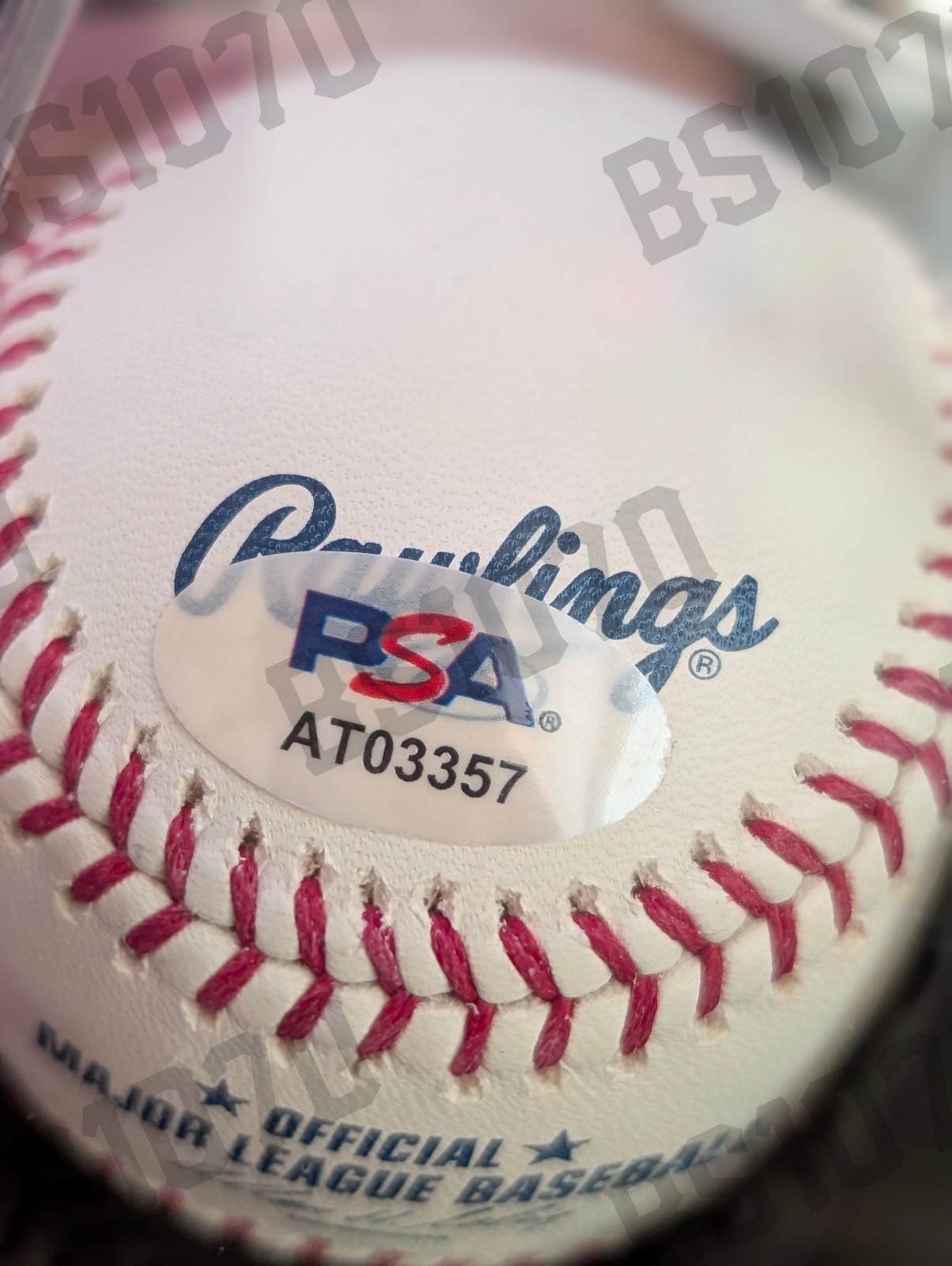 San Francisco Giants Tim Lincecum Autograph Baseball - PSA Authenticated view 5