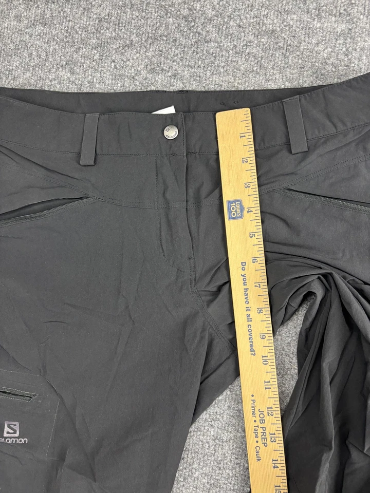 Pantalones Salomon para mujer 34x32 negros AdvancedSkin Shield senderismo softshell elásticos Foto 4 de 4