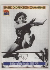 2000 for Kids Series 2 Athletes of the Decade Babe Didrikson Zaharias #865 e9p