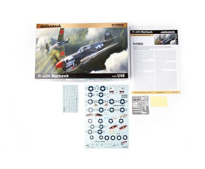 Eduard 1/48 P-40N Warhawk w/Mask, PE Detail ProfiPack 82242