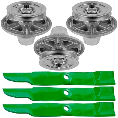 Deck Spindle & Blade For John Deere 4610 4710 2305 667A 737 757 777 797 F735 60''