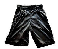 Cat Jack Boys Shorts Black Athletic Gym Elastic Waist 8-10 Medium