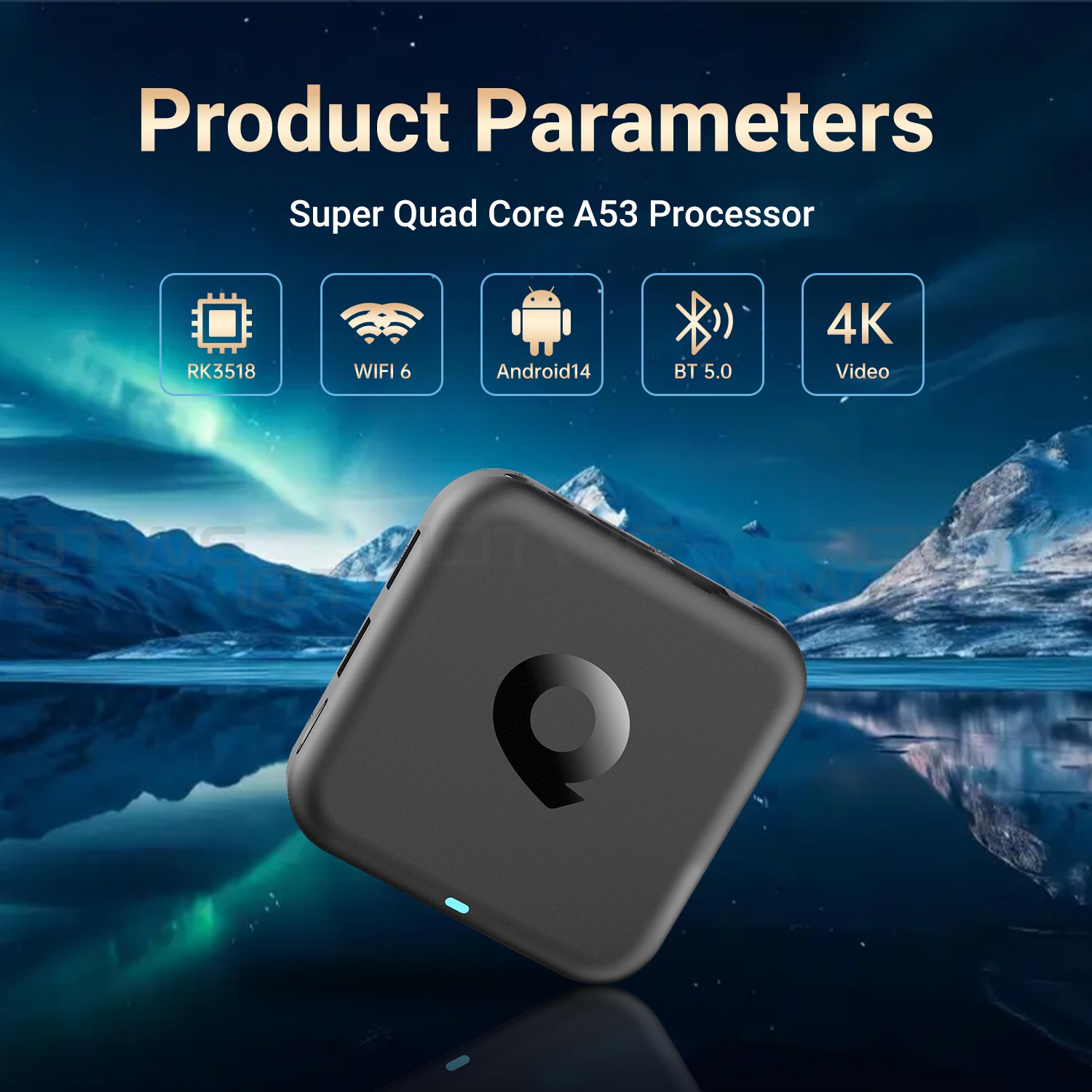 2026 NEW Smart TV BOX Android14 Quad-core 2+32GB 2.4G/5G WIFI6 Media Player AU — image 3