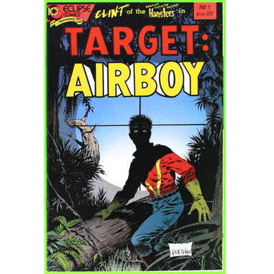 Target: Airboy #1 (1988) 9,4 NM Eclipse Comics 1st Print Comic Book Uncirculated