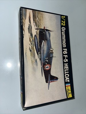 HELLER #272 1/72 SCALE GRUMMAN F6 F-5 HELLCAT model KIT