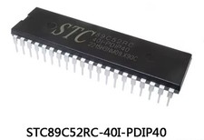 STC89C52RC-40I-PDIP40 Enhanced 8051 MCU 8KB Flash 512B RAM DIP-40
