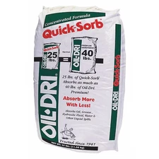 Oil-Dri I05025-G70 Loose Absorbent, 3 Gallon Volume Absorbed Per Package, 25 Lb