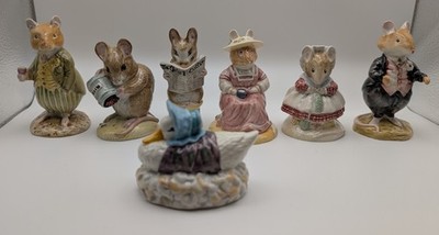 Restposten 7 Bramley Hedge & Beatrix Potter Figuren Beswick Royal Doulton Albert
