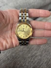 Vintage Seiko Sports 50 Men’s Quartz Watch  Stainless Steel Japan UNTESTED