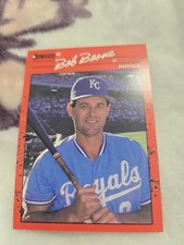 1990 Donruss #326 Bob Boone Kansas City Royals BASEBALL Card V6