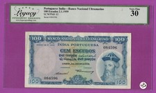Portuguese - 100 Escudos 1959 P# 43 Legacy 30 Very Fine Lt 37